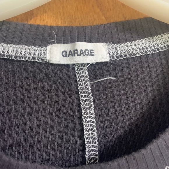 Garage grey crop top - Picture 2 of 3